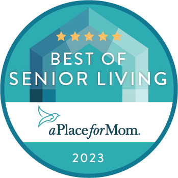 A Place for Mom's Badge for Best of Senior Living 2023