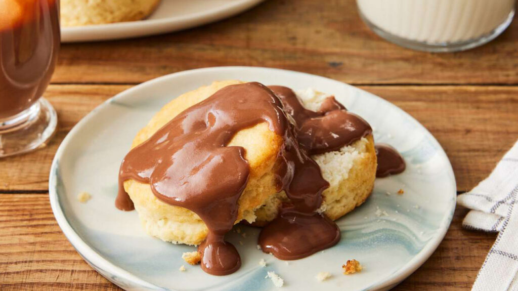 Indulge in a heavenly treat with this chocolate gravy recipe! Perfectly rich and smooth, it's a delightful addition to any breakfast or dessert.